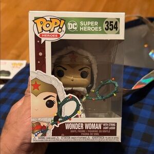 Pop Wonder Woman Vinyl Figure with String Light Lasso